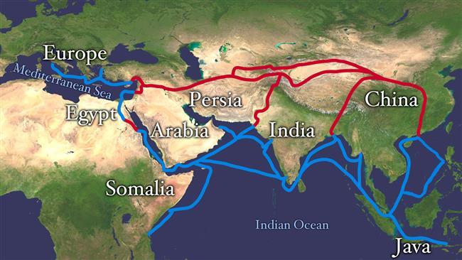 Irã, China trabalham para ressuscitar Silk Road