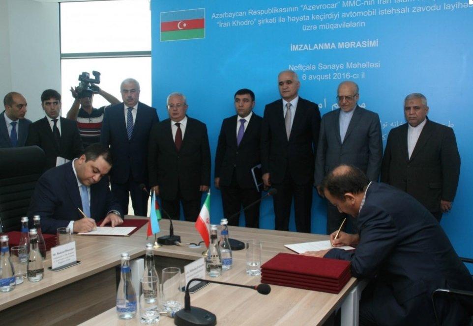 Neftchala do Azerbaijão lança projeto de fábrica de automóveis em “joint” Irã-Azerbaijão