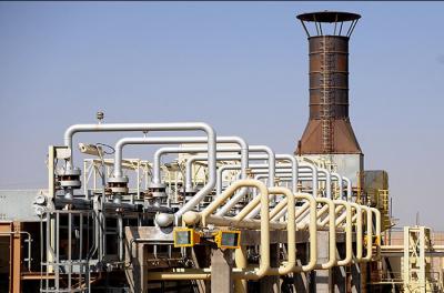 Reprodução anual de gás do Irã aumenta 15%